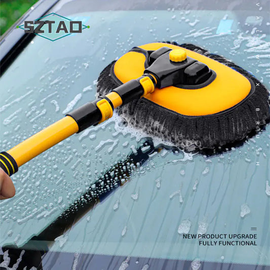 Adjustable Car Telescopic Cleaning Mop