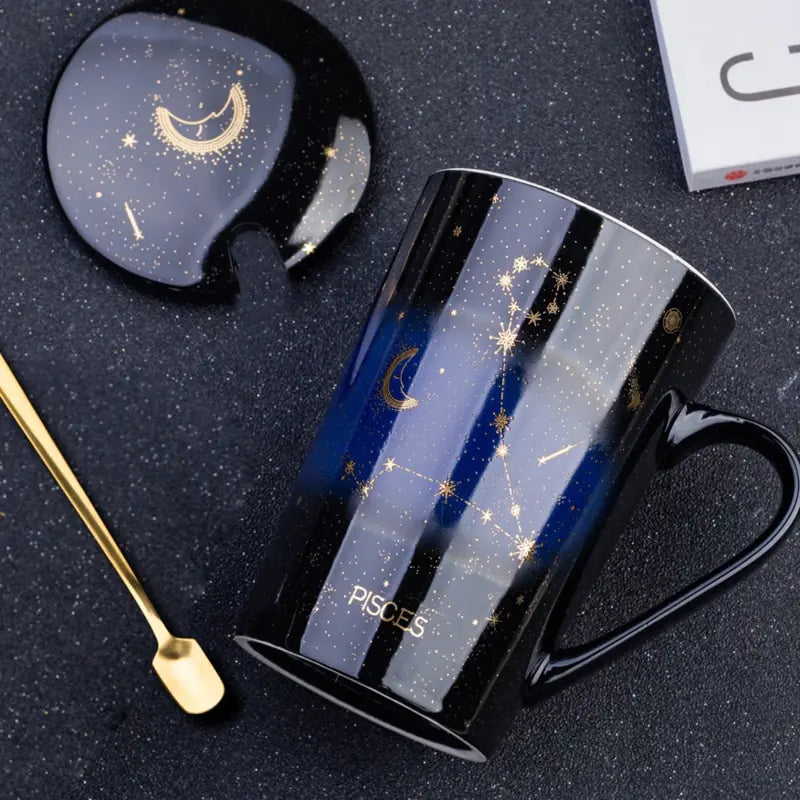 12 Zodiac Constellation Mug Set