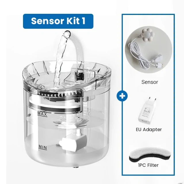 Automatic Cat Water Fountain with Sensor