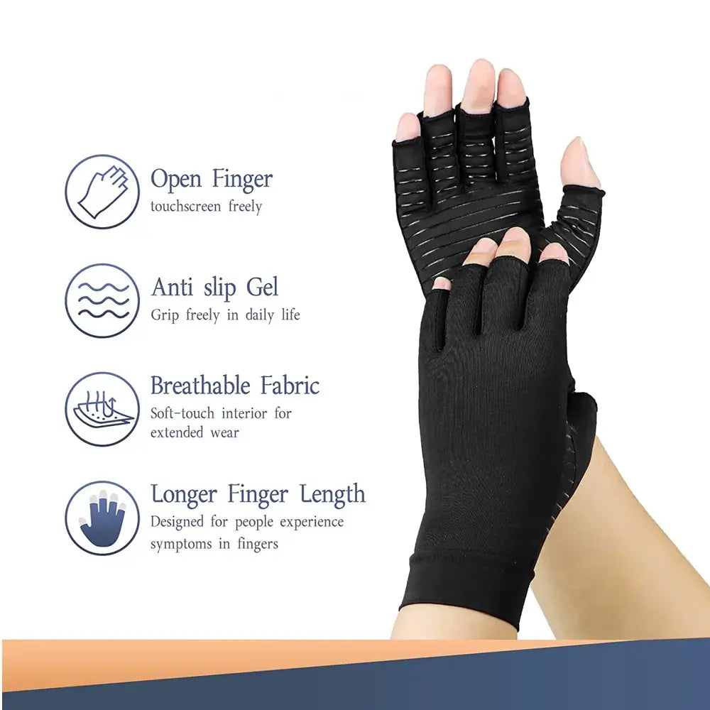 Guantes de compresión para artritis