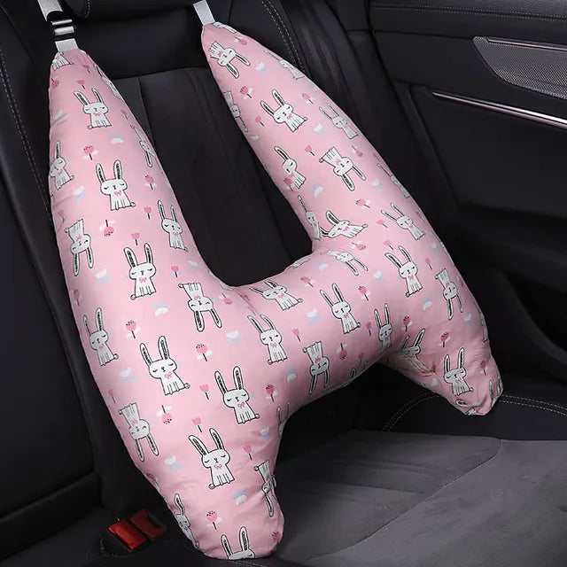 Almohada de viaje de animales para niños