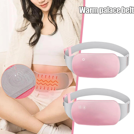 Electric Heated Menstrual Pain  Belt Massager