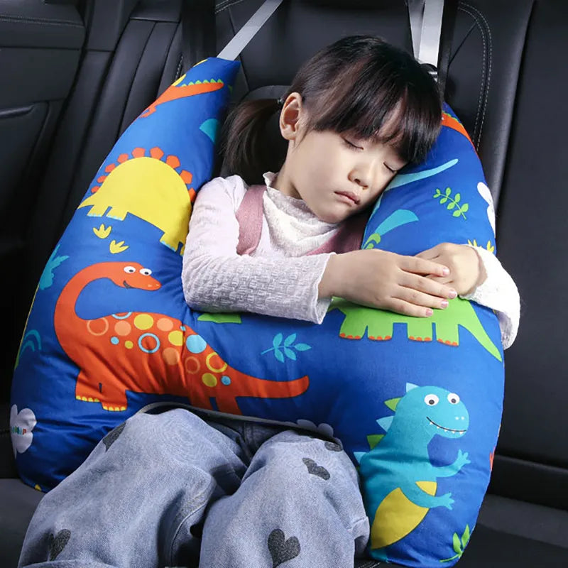 Almohada de viaje de animales para niños