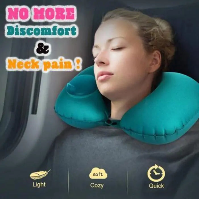 Magic Inflating Neck Pillow