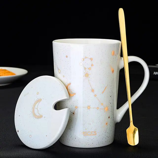 12 Zodiac Constellation Mug Set