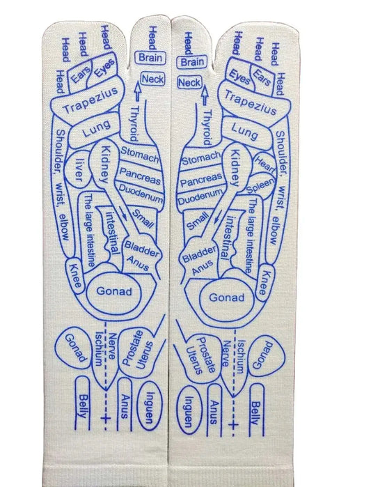 Reflexology Socks With Trigger Point Massage Tool