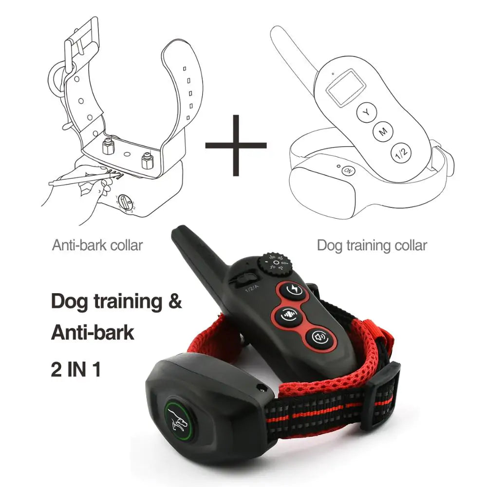 Remote Dog Bark & Training Collar