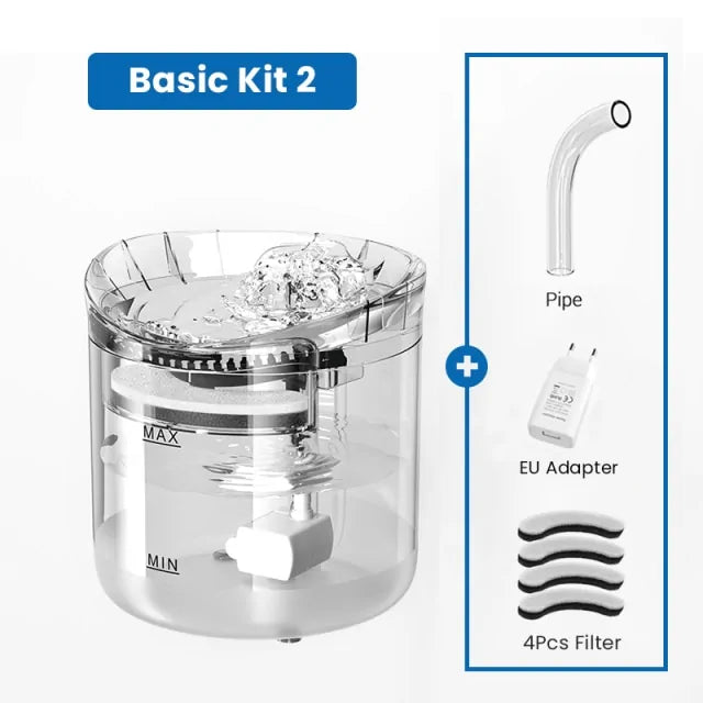 Automatic Cat Water Fountain with Sensor