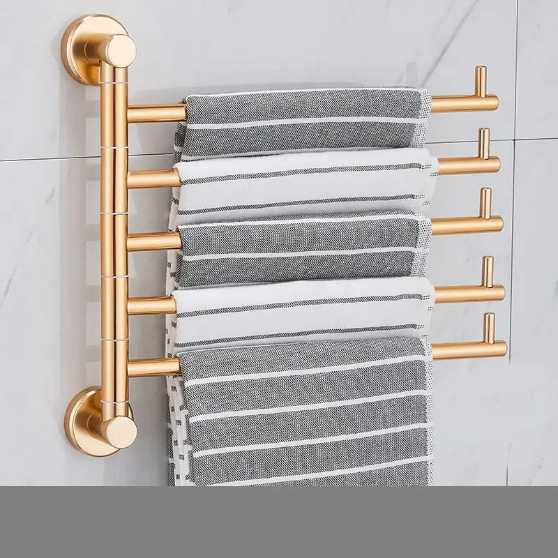 Punch-Free Towel Rack